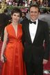 Alberto iglesias, con su mujer en la 79° edición de los Oscar, donde estuvo nominado por segunda vez