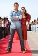 Antonio y Salma hicieron su aparición en el festival el día de la inauguración