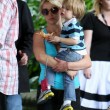 Britney Spears junto a sus hijos