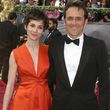 Alberto iglesias, con su mujer en la 79° edición de los Oscar, donde estuvo nominado por segunda vez Alberto iglesias, con su mujer en la 79° edición de los Oscar, donde estuvo nominado por segunda vez