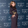 Beyoncé mostrándose embarazada en la alfombra roja