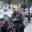 Fearne Cotton prefiere los puntos en distintos tamaños para conseguir looks rockeros.