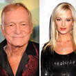 Hugh Hefner y Shera Bechard, su...