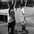 Justin Bieber con un amigo haciendo Skate Justin Bieber con un amigo haciendo Skate