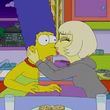 Lady Gaga besa a Marge Simpson