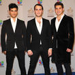 El trío mexicano Reik, elegantísimos