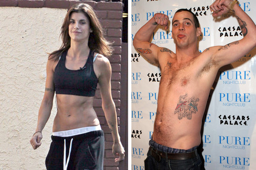 Elisabetta Canalis, Steve-O, George Clooney - Elisabetta Canalis y Steve-O forman una de las más nuevas y sorprendentes relaciones de Hollywood